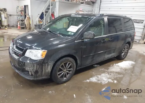 2017 Dodge Grand Caravan Sxt from USA, damaged, VIN 2C4RDGCG9HR853107